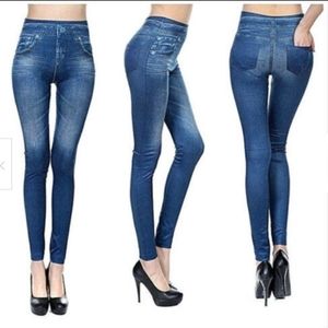 Genie slim jeggings L-XL fake jeans